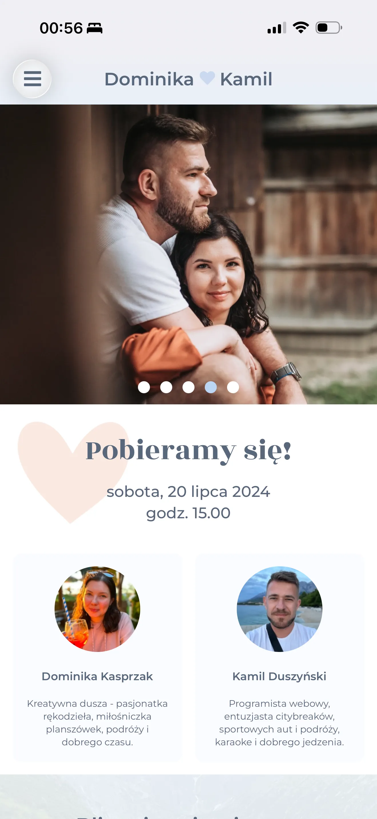 WedVite Objęcie Główne